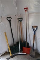 Misc Tool Lot-Shovels & more