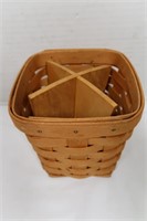 Longaberger Basket w/Divider