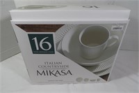 16Pc Italian Country Side Mikasa Dishes Serv for 4