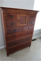 Monarch Chest w/9 Drawers/1 Door, Dovetail Drawers