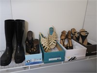 Various Women's Shoes-Sizes7&7 1/2, RainBoots-Sz 8