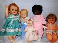 Five Baby Dolls