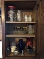 Contents of 3 Cabinets - Misc. Everyday Dishes,