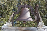 #20 Cast Iron Bell by C.S. Bell & Co. of Hillsboro