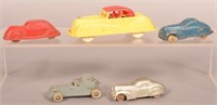 Five Various Vintage Toy Vehicles.