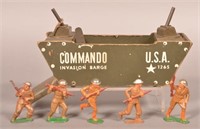 Wood and Pressboard "Commando Invasion Barge".