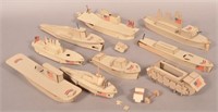 W.H. MacLaren Co. Cardboard Battleships and Relate
