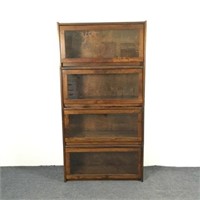Four Section Stacking Bookcase