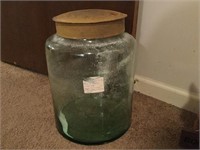 Large lidded jar