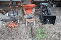 Rototiller, Chipper, and Snowblower