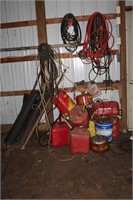 Extension Cords, Belts, and Gas Cans