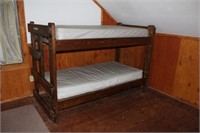 2 pair of Lodge Style Bunk Beds