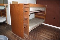 Bunk Bed Set with Shelf