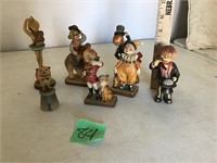 wood collectable circus hummels