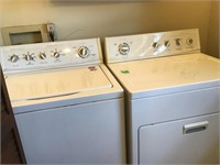kitchen aid washer / electric dryer