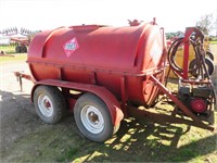Diesel Fuel Wagon with Red Lion Gas Engine