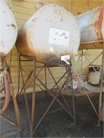 (3) 200 Gallon Tanks & Stands with Assorted Oil &