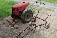 David Bradley Garden Tractor with attatchments