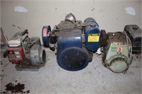 3 motors incl. Kohler, Tecumseh, and Honda