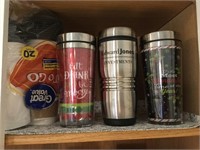 Travel coffee mugs