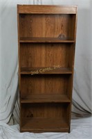 4 Tier Partical Wood  58" Tall Bookshelf