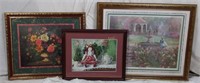 Lot Of 3 Flower Pictures