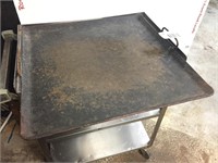Heavy Steel Griddle Plate 23" x 23"