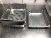 S/S 1/2 Size Perforated Steam Pan