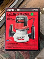 Craftsman 1 1/2 hp router