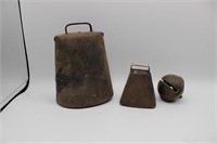 Antique Cow Bells and Sheep Bell