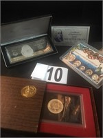 (1) Quarter Washington Mint Pound Silver Proof 100