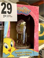 Tweety Porcelain Anniversary Collectible Clock