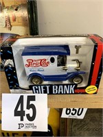 Pepsi Cola Limited Edition Truck Bank (Wall #2)