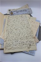 19th Century Letters and Ephemera dated 1836+