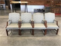 4 Upholstered Armchairs
