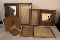 Antique Picture Frames and Mirrors