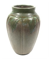 Arts & Craft Pottery Vase, 9" H