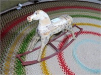 Early Wooden Rocking horse,