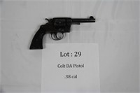 Colt DA Pistol - .38 cal.