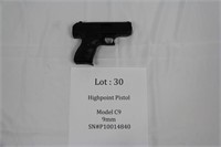 Highpoint Model C9 - 9mm