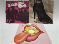 ROLLING STONES RECORDS - with picture sleeves
