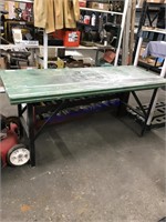 Work  table, 21 x 52.5 x 23" tall