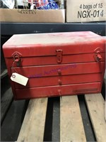 Tool chest w/ drawers, misc tools