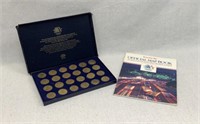 1984 Olympic Commemorative Token Set and Map Book-