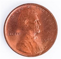 Coin 1909-VDB Lincoln Cent Cent In GEM - BU