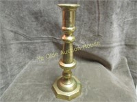1960's large brass made Mexico candlestrick