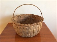 Oak Basket with handle