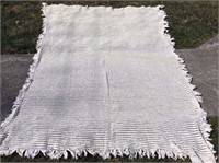 Crochet canopy/spread, single size.