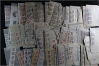 US Stamps Plate Number Coil Strips Mint NH FV$100+