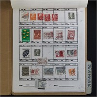 Denmark Stamps on Pages Old CV of $500+